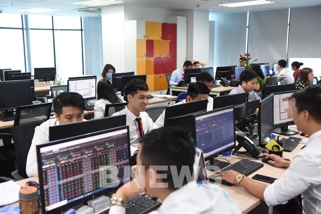 Property and financial stocks weigh on market for second day
