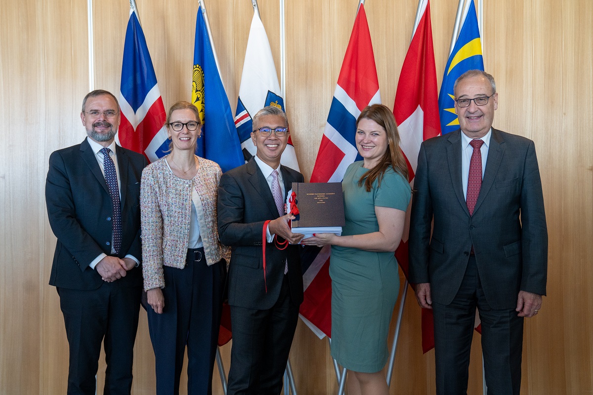 Malaysia inks free trade agreement with four-nation European bloc